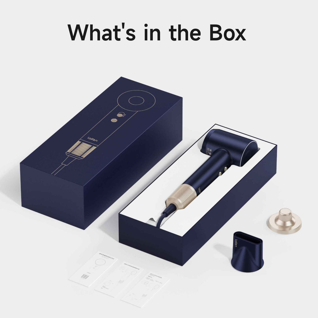 Laifen Royal Blue Gift Box High-speed hair dryer