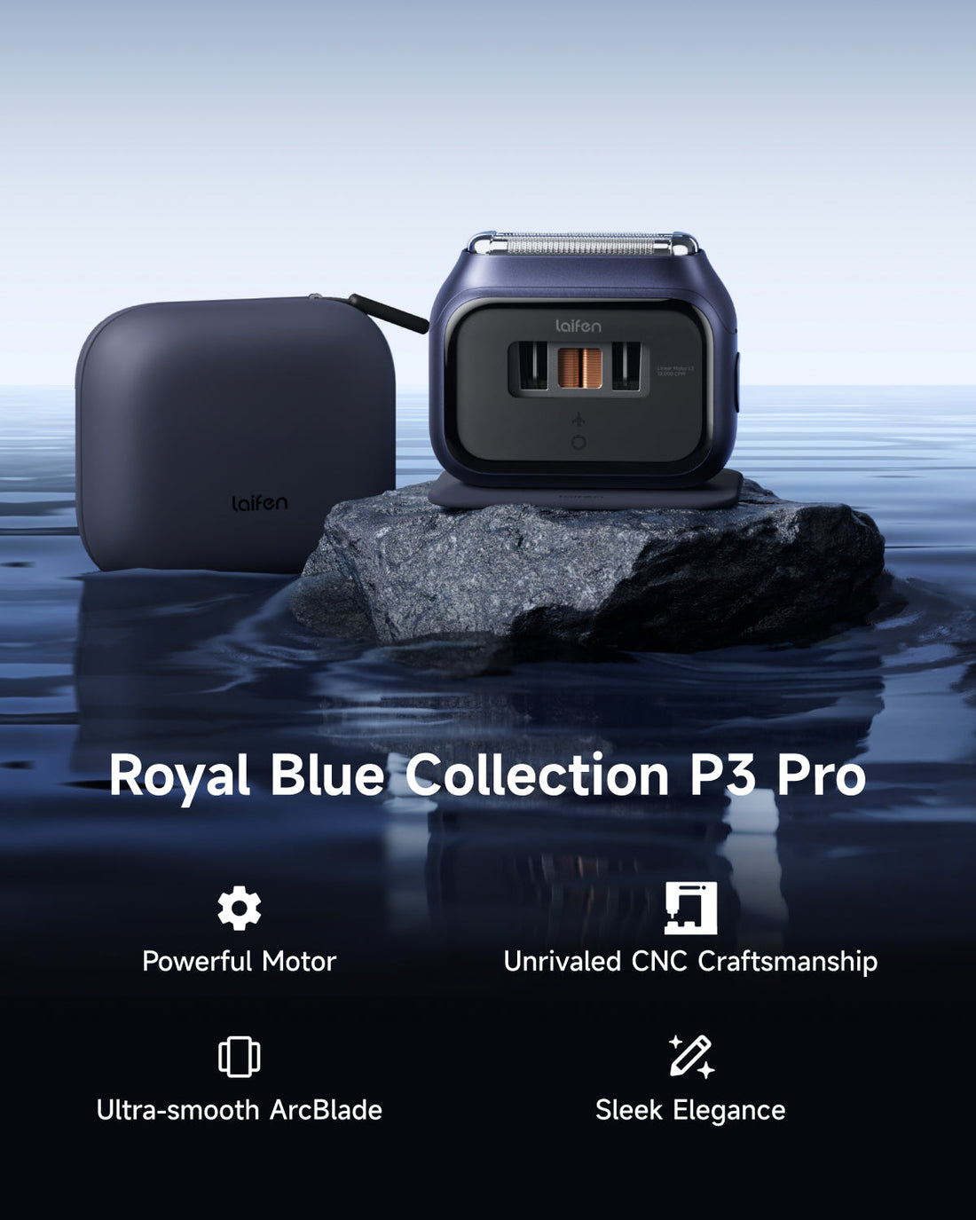 Laifen P3 Pro 3-Blade Electric Shaver Set
