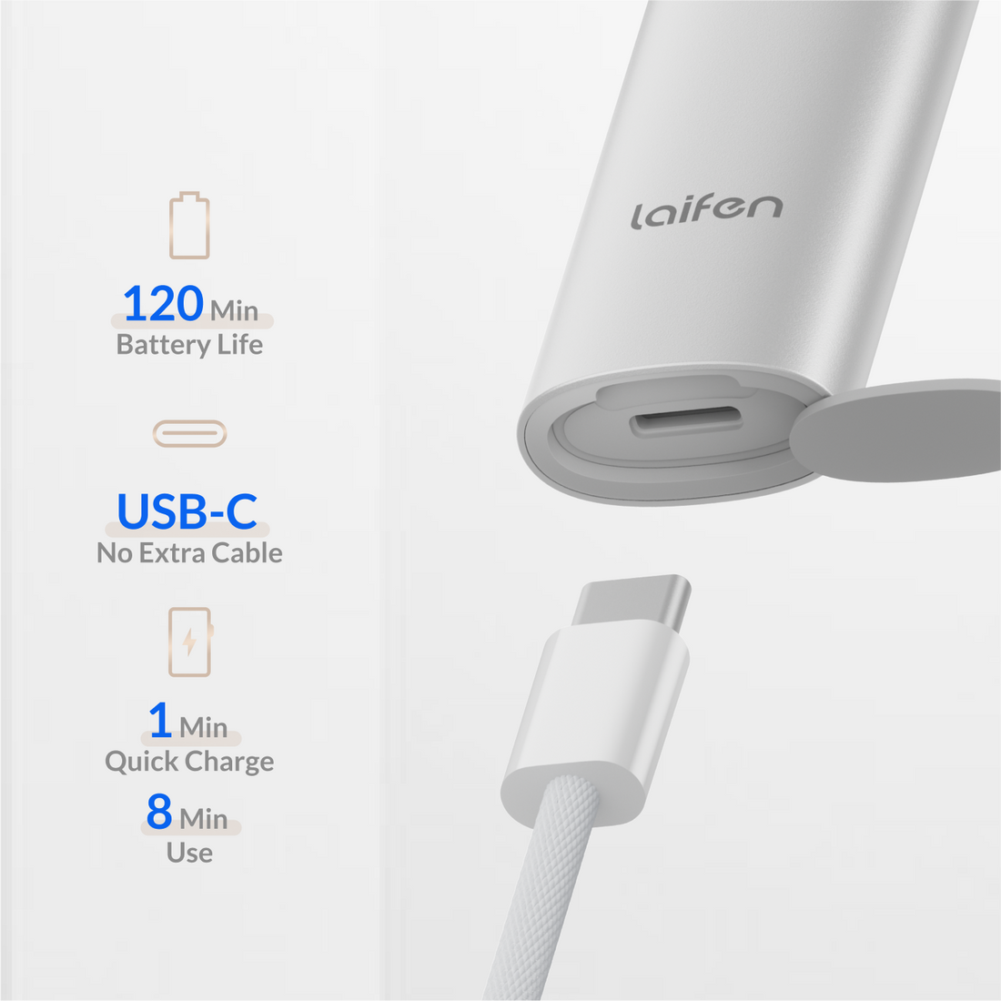 Laifen T1 Pro 1-Blade Electric Shaver with Linear Motor