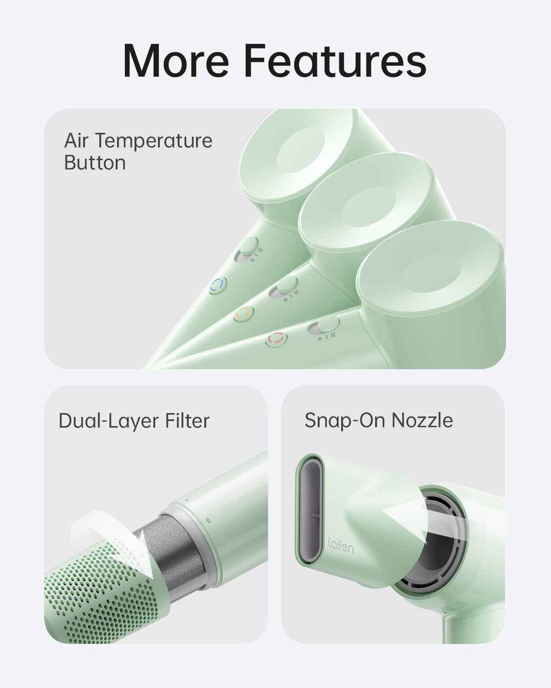 Laifen SE Lite · High-speed hair dryer